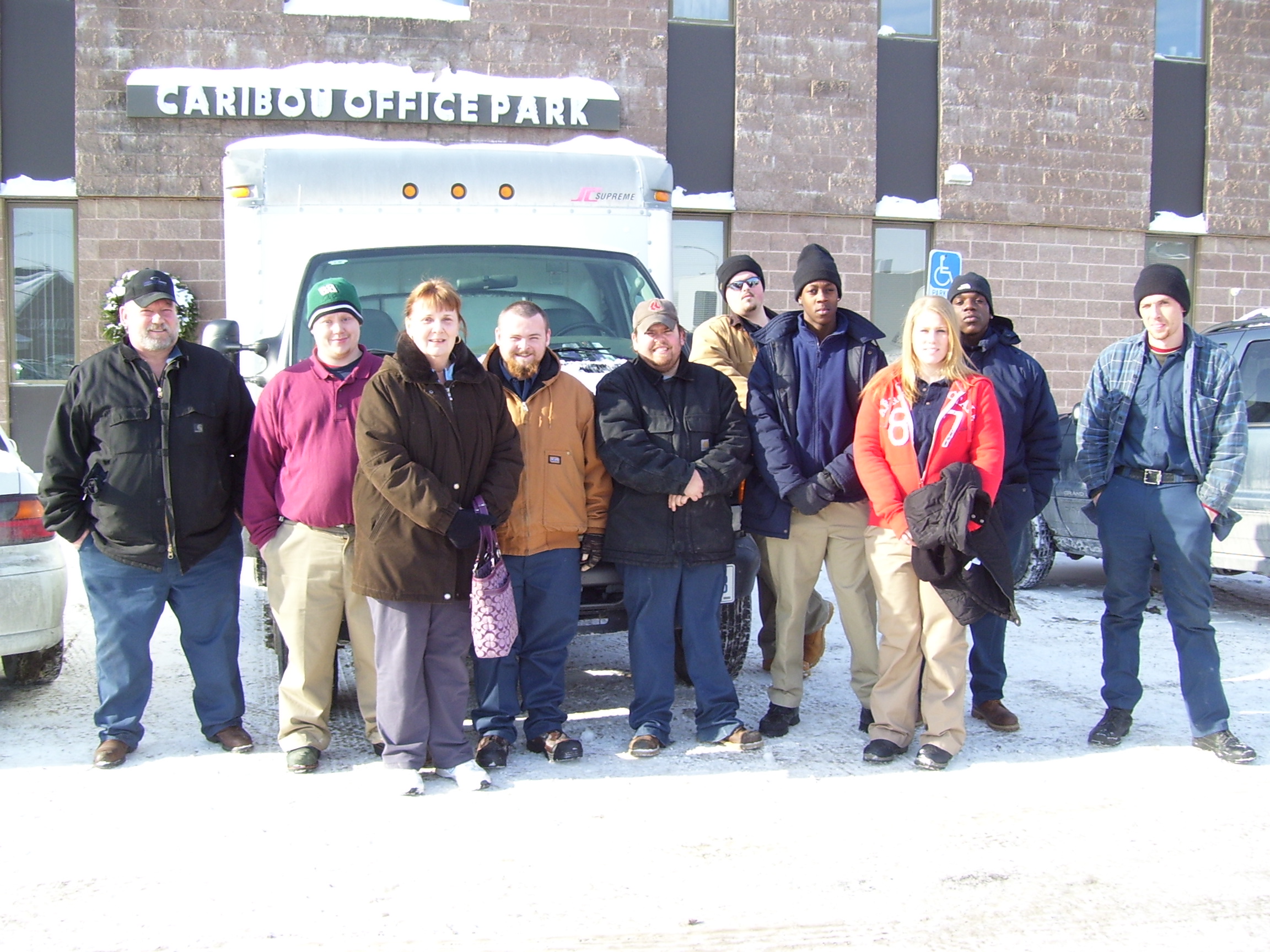 American Red Cross Office Move by Loring Job Corps CDL students