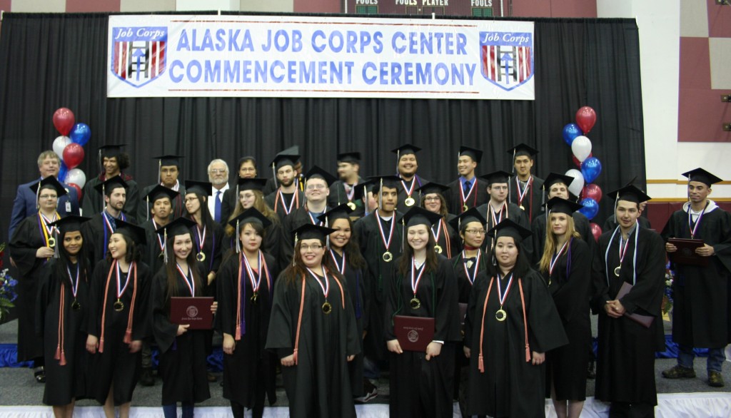 Alaska Job Corps Spring 2017 Graduation Photo