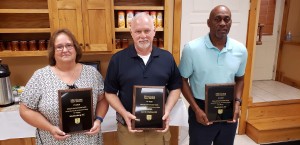 Pictures from L to R: Susan Lyons of Muhlenberg Job Corps, JD Hall of Carl D. Perkins Job Corps & Gary Evans of Charleston Job Corps